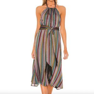 HOUSE of HARLOW 1960 x REVOLVE Cecily Midi Halter Dress - Size M / NWT